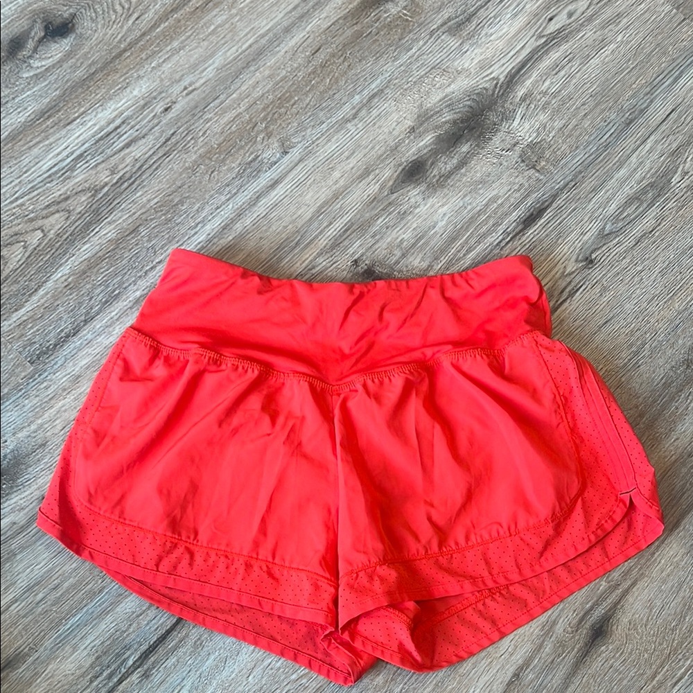 Champion Bright Orange Athletic Shorts